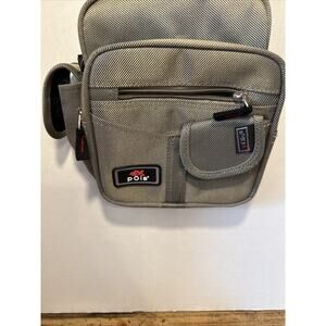 Pois Rugged Outdoor Crossbody‎ Bag Unisex Khaki